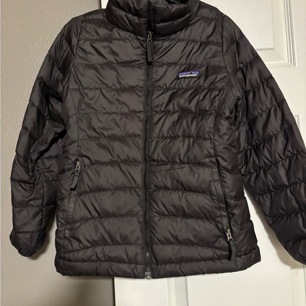 Patagonia Kids Dark Gray Puffer Jacket